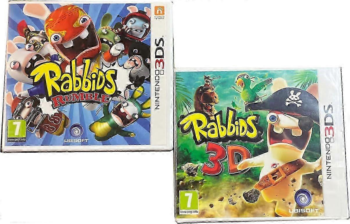 Rabbids 3D 3DS Game