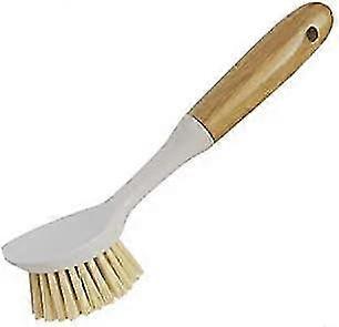 Standard Beige Bamboo Dish Brush