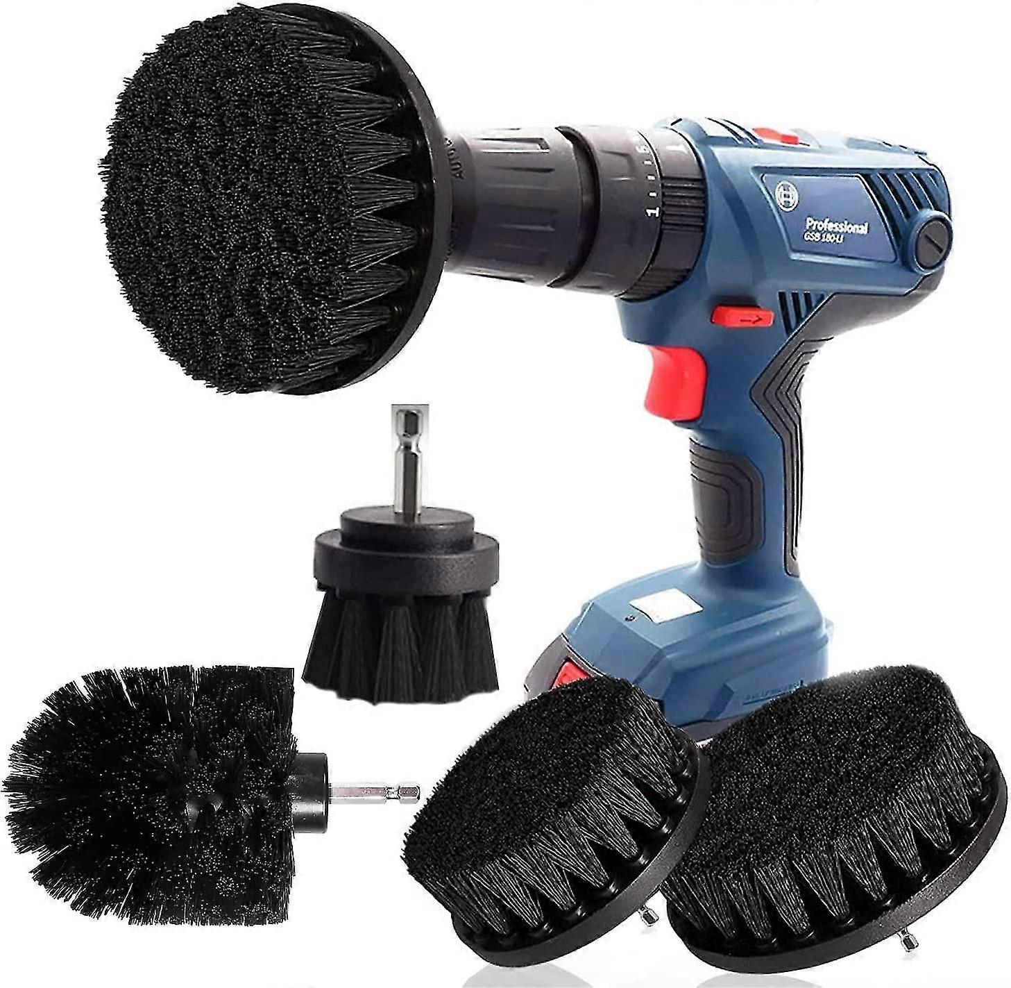 Attachment Drill Scrubber Cleaning Brush
