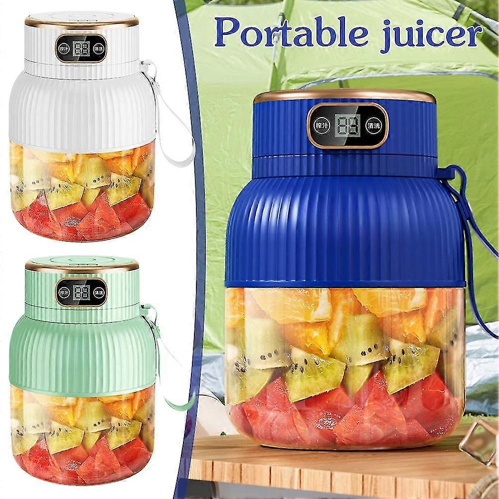 Blender Juicer Cup USB Rechargeable Smoothies Mixer Fruit Machine