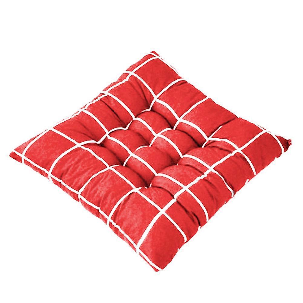 Chair Cushion Solid Color Striped Portable Multipurpose Non-Slip Cushion compatible Home kaesi