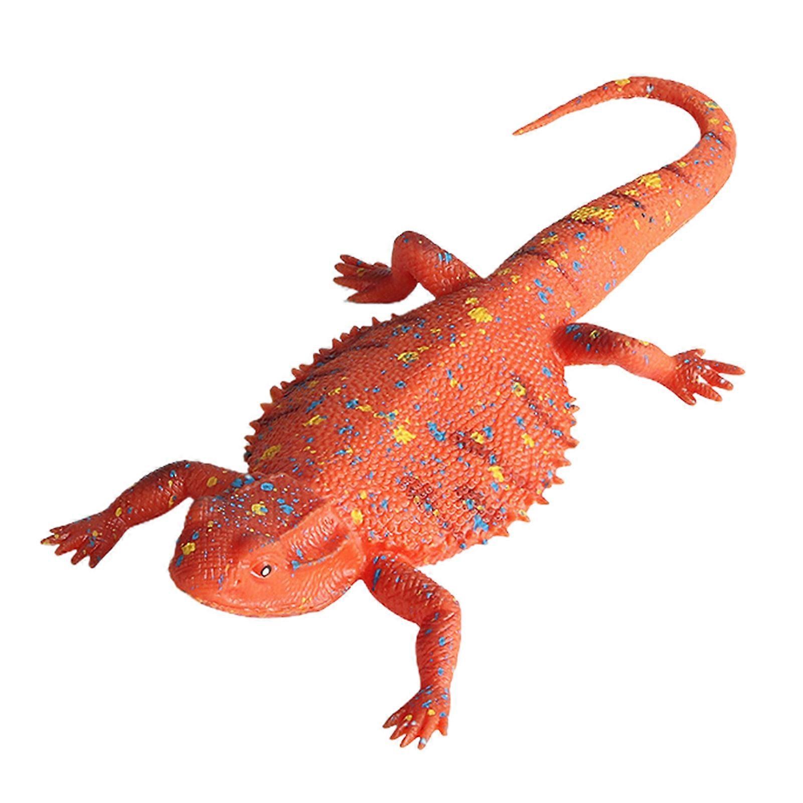 Decompression Toy Stress Relieve Quick Recovery Multi-purpose Phrynocephalus Lizard Squeeze Toy for Relax KAESI