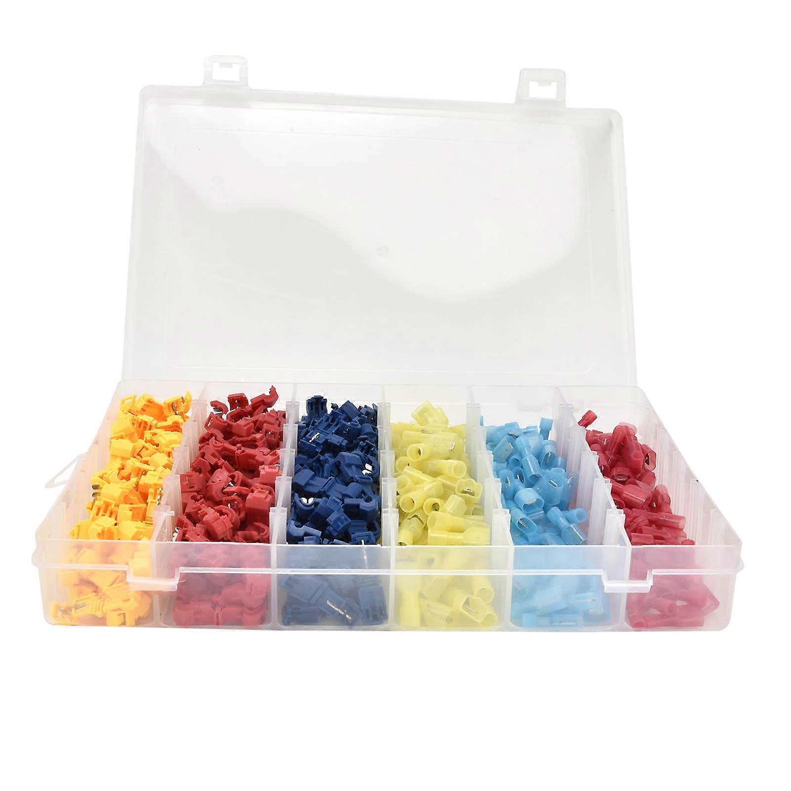 360Pcs T Tap Wire Connectors Main Splitter No Broken Electrical Quick Disconnect Terminals