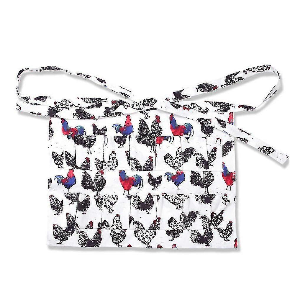 Farmhouse Farm Worker Egg Collection Apron Multi Pockets Egg Shatter Resistant Apron