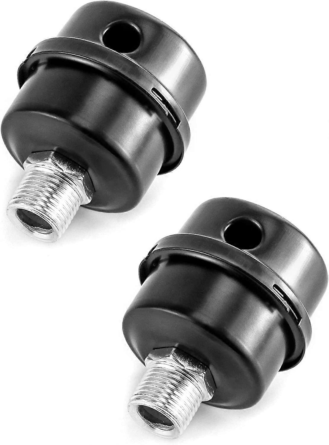 2pcs compressor damper filter, metal air compressor compressor air filter, 1/2" PT 20mm