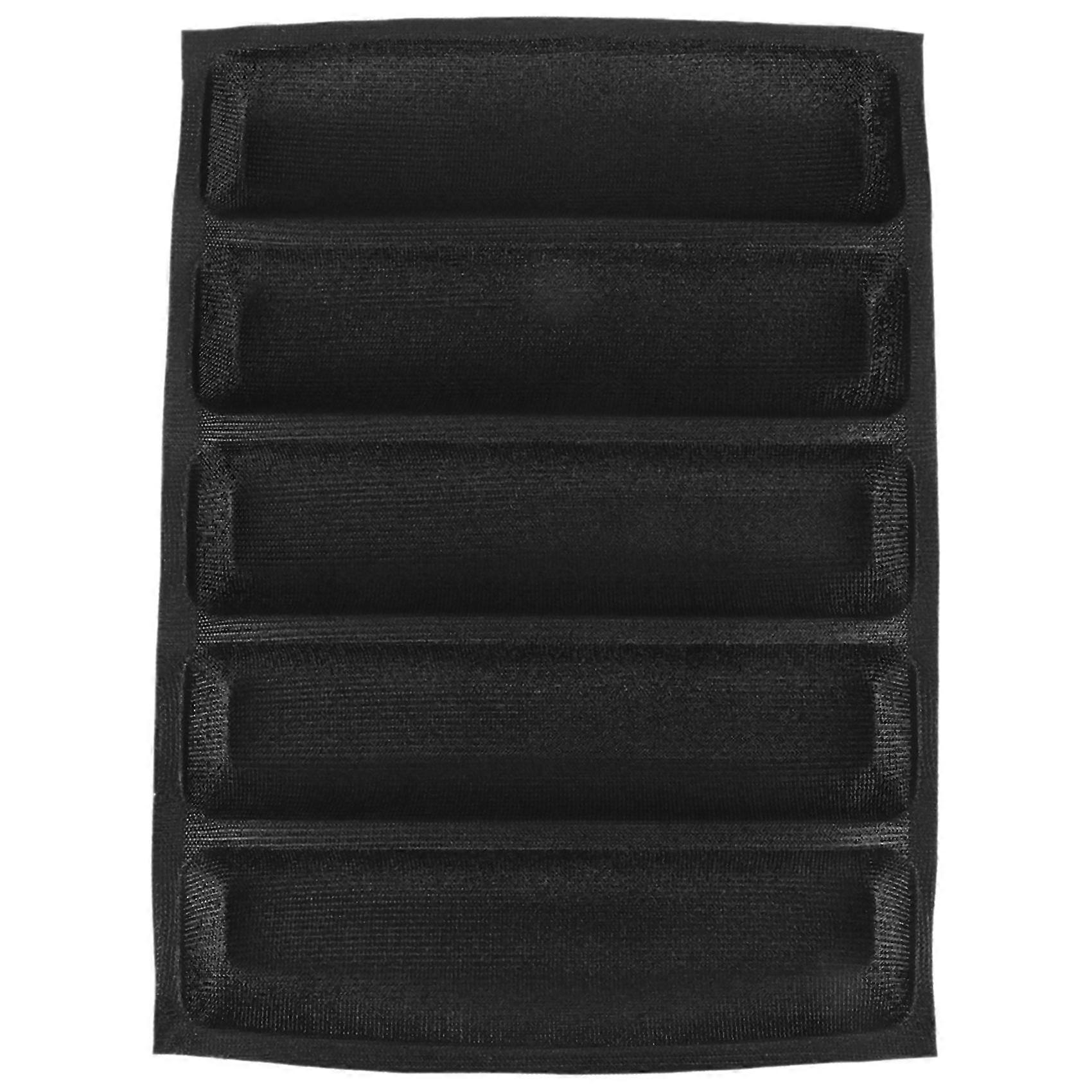Silicone Pan - Non-Stick Perforated Fench Bread Pan Forms , Hot Dog Molds , Baking Liners Mat Bread