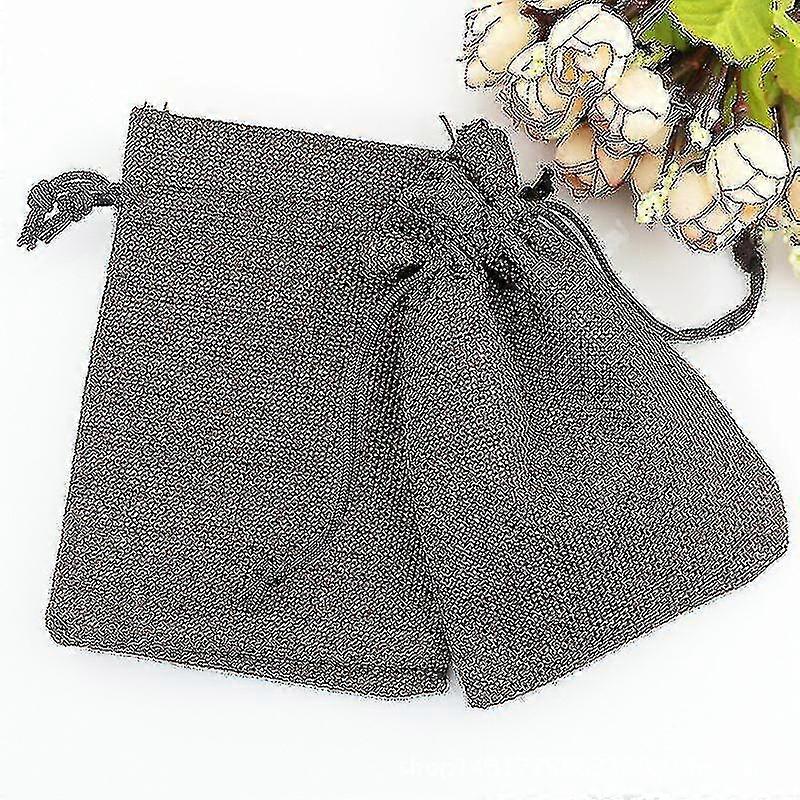 50pcs Drawstring Sacks Wedding Sacks Linen Sacks Reusable -ayane