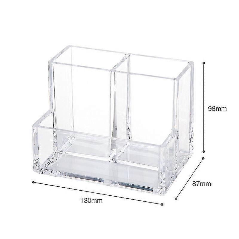 Storage Organizers Cosmetic Brush Striped three Grid