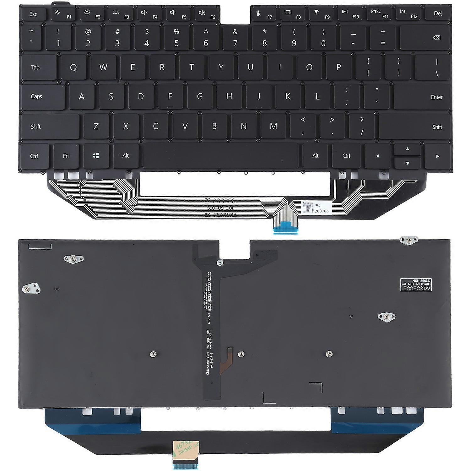 US Keyboard with Backlight For Huawei Matebook X Pro For Huawei Matebook X Pro