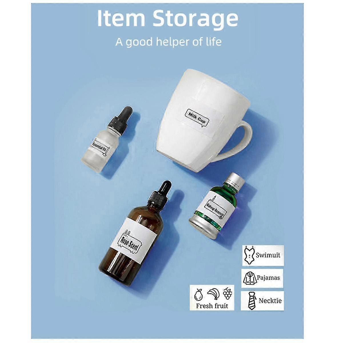 Mini Led Light Printer Pocket Thermal Paper Label Adhesive Webpage Picture Printing Bluetooth Wireless Type-c