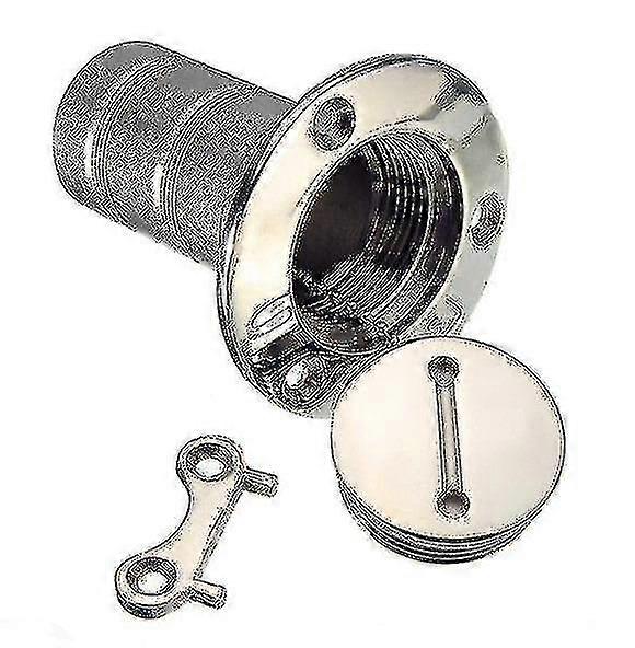 Bootdek Vulling / Vulstof Keyless Cap -1 1/2"- Brandstof Marine 316 Roestvrij Staal
