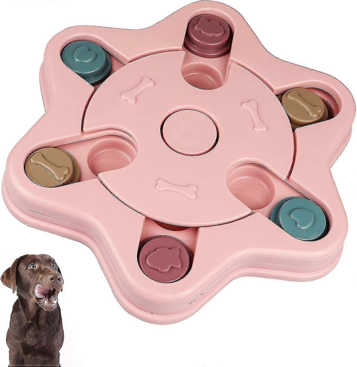 2021年アップグレードされた犬のパズルのおもちゃ-インタラクティブな楽しみのための子犬のおやつトレーニングと互換性があります