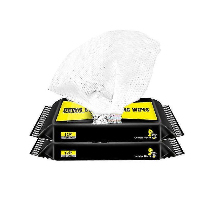 3pack Down Coat Cleaning Care Kit For Jackets Quickly Remove Stain 12 Count/Pack