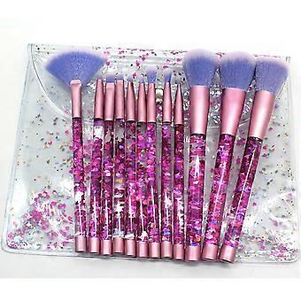 Pinceaux Maquillage Cosmtique Professionnel 12pcs Set/Kit Cosmtique Brush Beaut Maquillage Brosse Maquiagem Brushes Cosmtique Fondation avec Sac