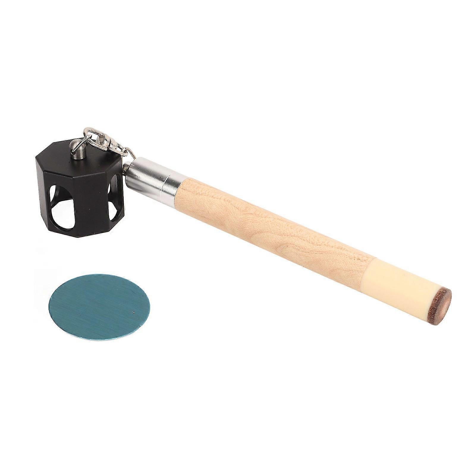 Portable 2 in 1 Pool Cue Chalk Holder with Billiard Cue Tip Pricker