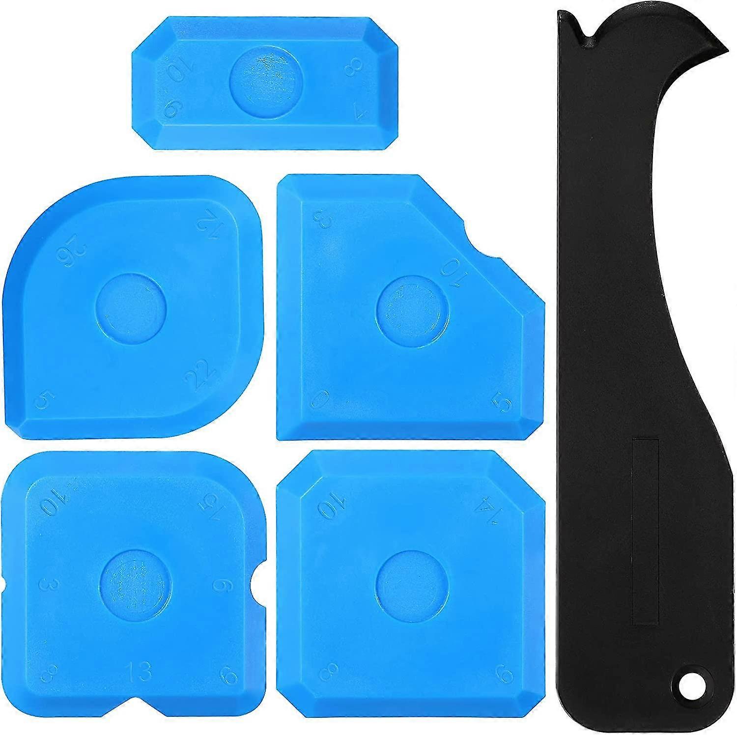 Caulk Tool Kit Sealant Silicone Finishing Tools Silicone Smoothing Tool Grout Finishing Tool For Bathroom Kitchen Room Floor Sealant Grout Finishing S