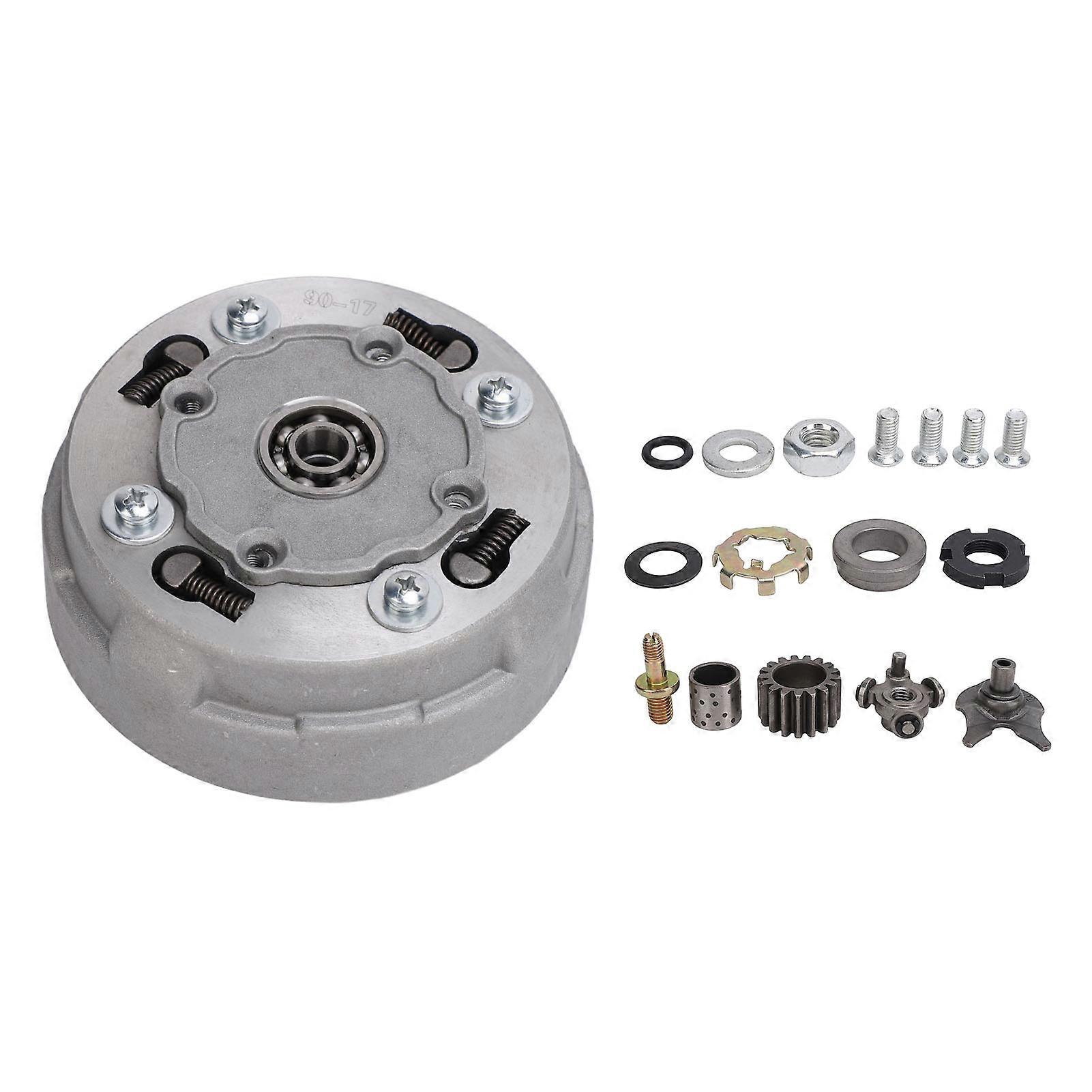 17 Teeth Semi-Automatic Clutch, High Performance Semi-Automatic Clutch Kit for Dirt Bikes, ATVs, Go Karts, 50cc to 125cc