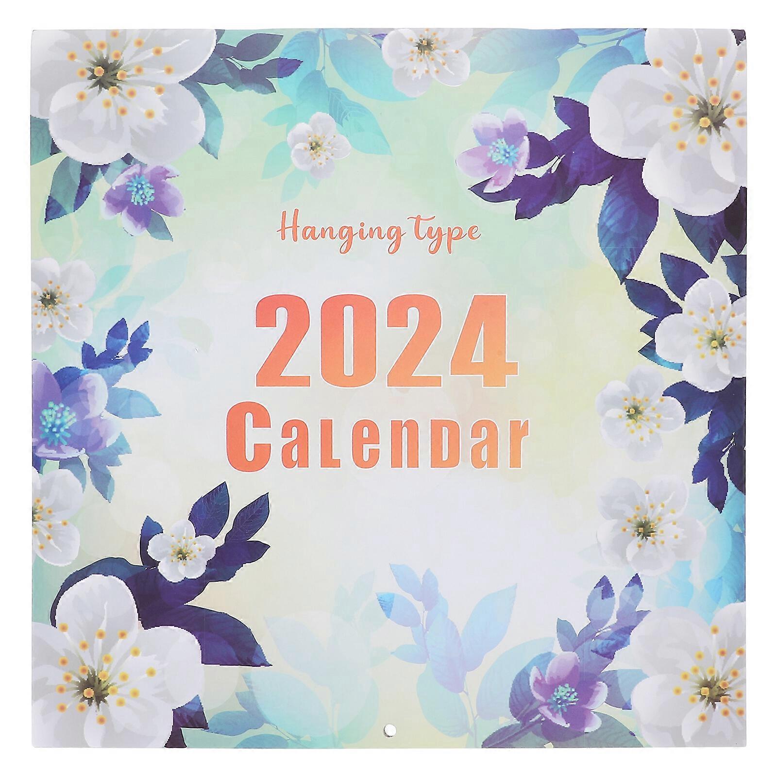 Wall Calendar for Organizing Countdown Calendar Hanging Calendar Monthly Calendar