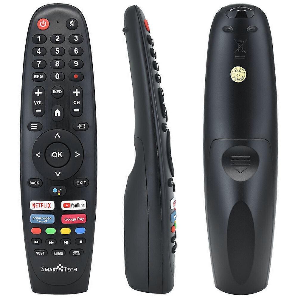 B0BTDXPW38 For SMART TECH JVC Voice Assistant TV Remote Control