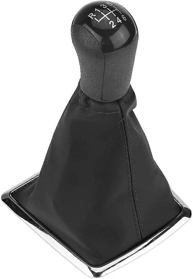 Gear Stick Shift KnobPomo Focus Mk2 Shift Boot Cover Pomo Foc Gear Shift Head/Shift Accessories6 Speed Gear Stick Shift Knob Gaiter Boot Cover for For