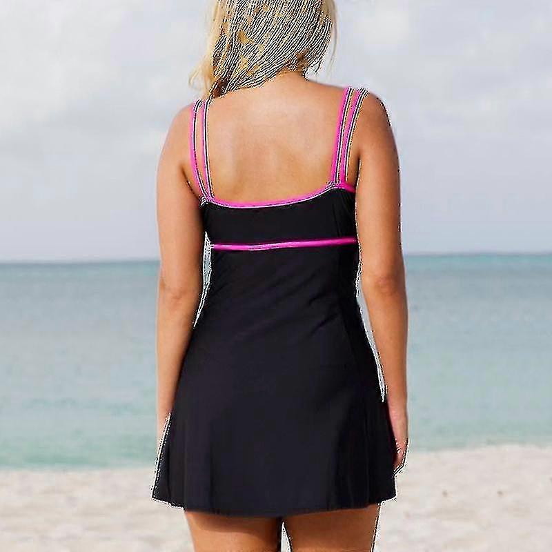Női fürdőruha szoknyás fürdőruha fürdőruha Beachwear Xl-6xl