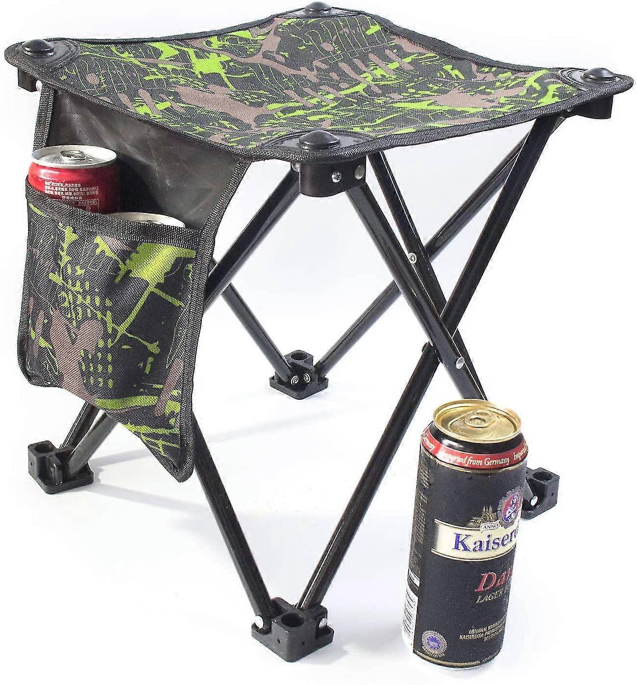 S Folding Stool Portable, Mini Step Slacker Stool Cam Folding