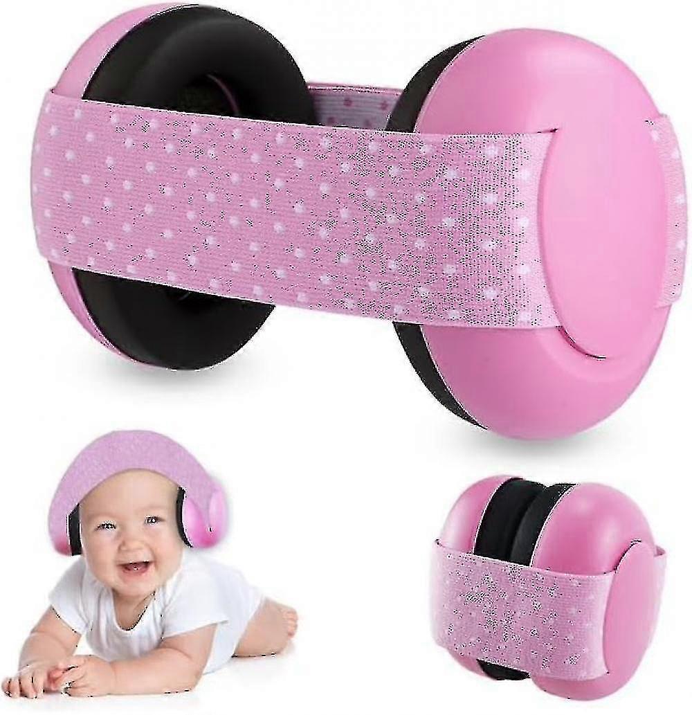 Baby Noise Canceling Earmuffs, Baby Soundproofing Earmuffs, Hearing Protection For Babies, For Babies From 0 To 24 Months, Soft Adjustable Headband, G