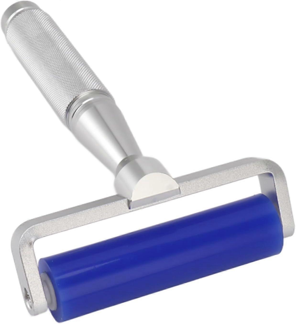 Manual Silicone Roller, Static Electricity Dust Removal Roller Easy to Use Low Viscosity for Hair Removal of Dandruff and Fibers (14in)