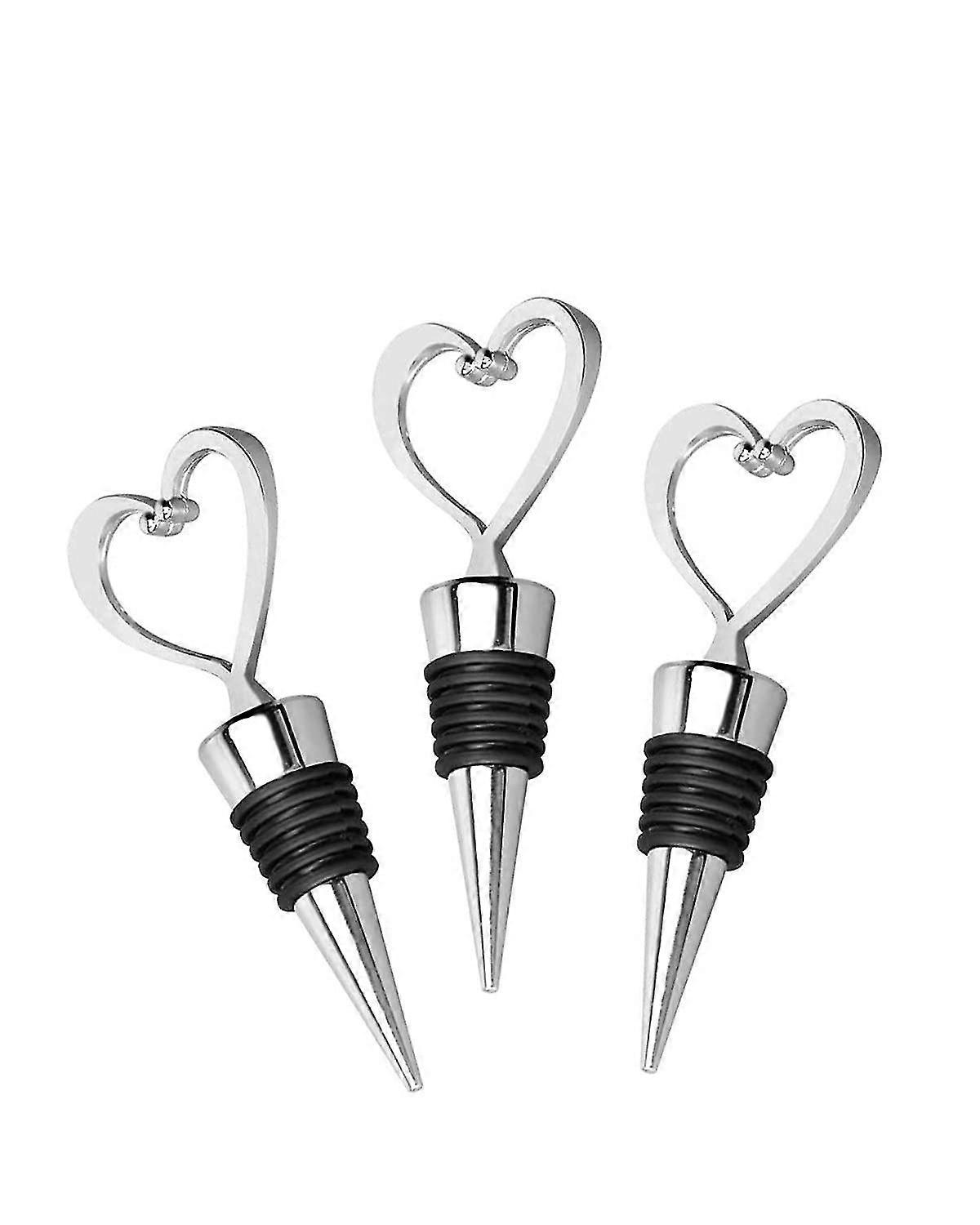 For Wine Stopper Set: 3 Pieces Wine Stopper, Champagne Stopper - Secure Bottle Closure for Wine and Champagne