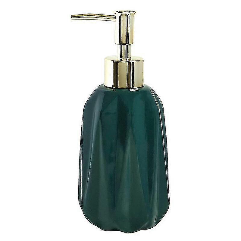 10 Oz Hand Soap Dispenser With Pump And Lotion For Bathroom (black)