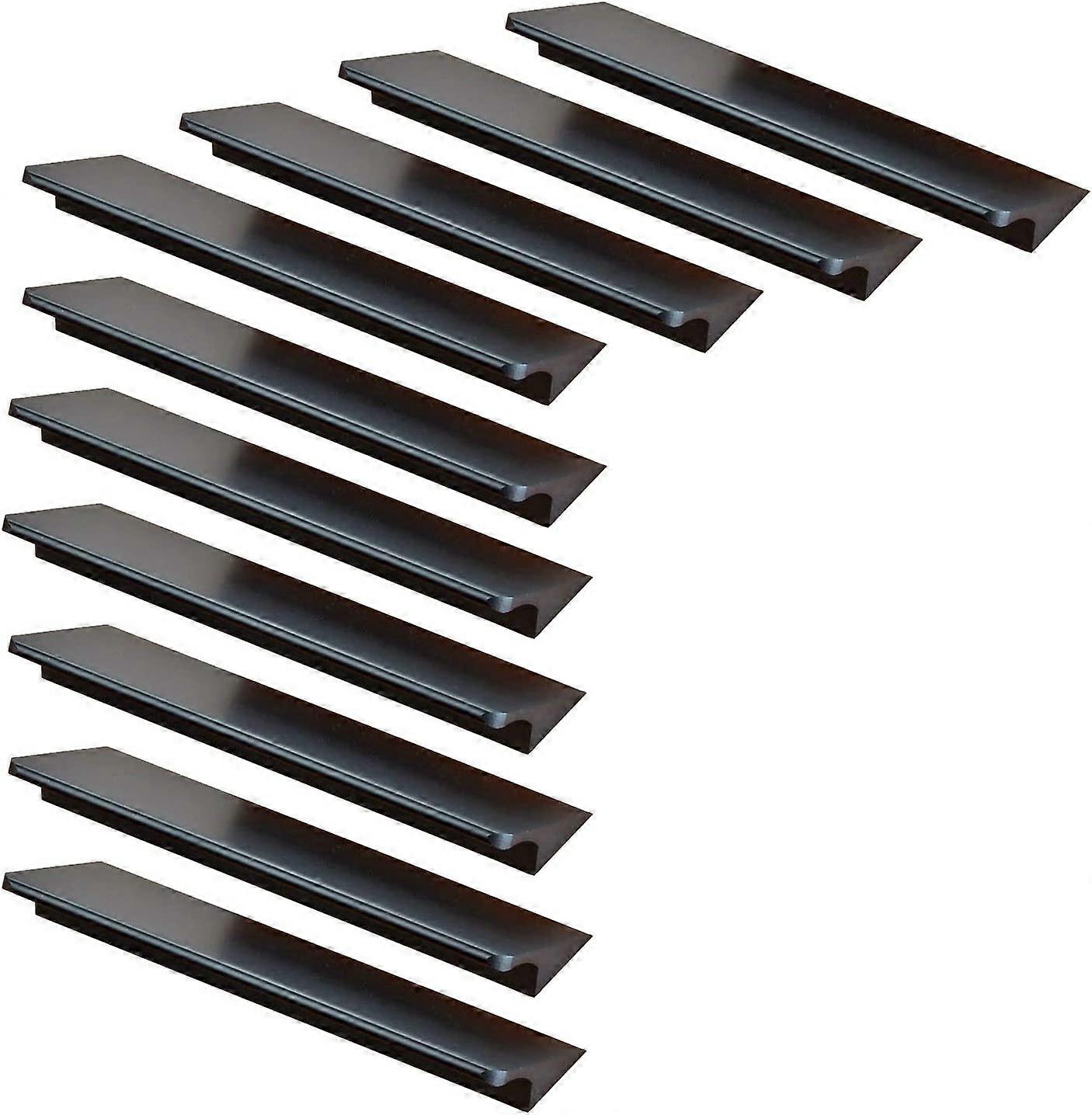 10x Door Knobs --Center Distance 64mm, Aluminum, with screws