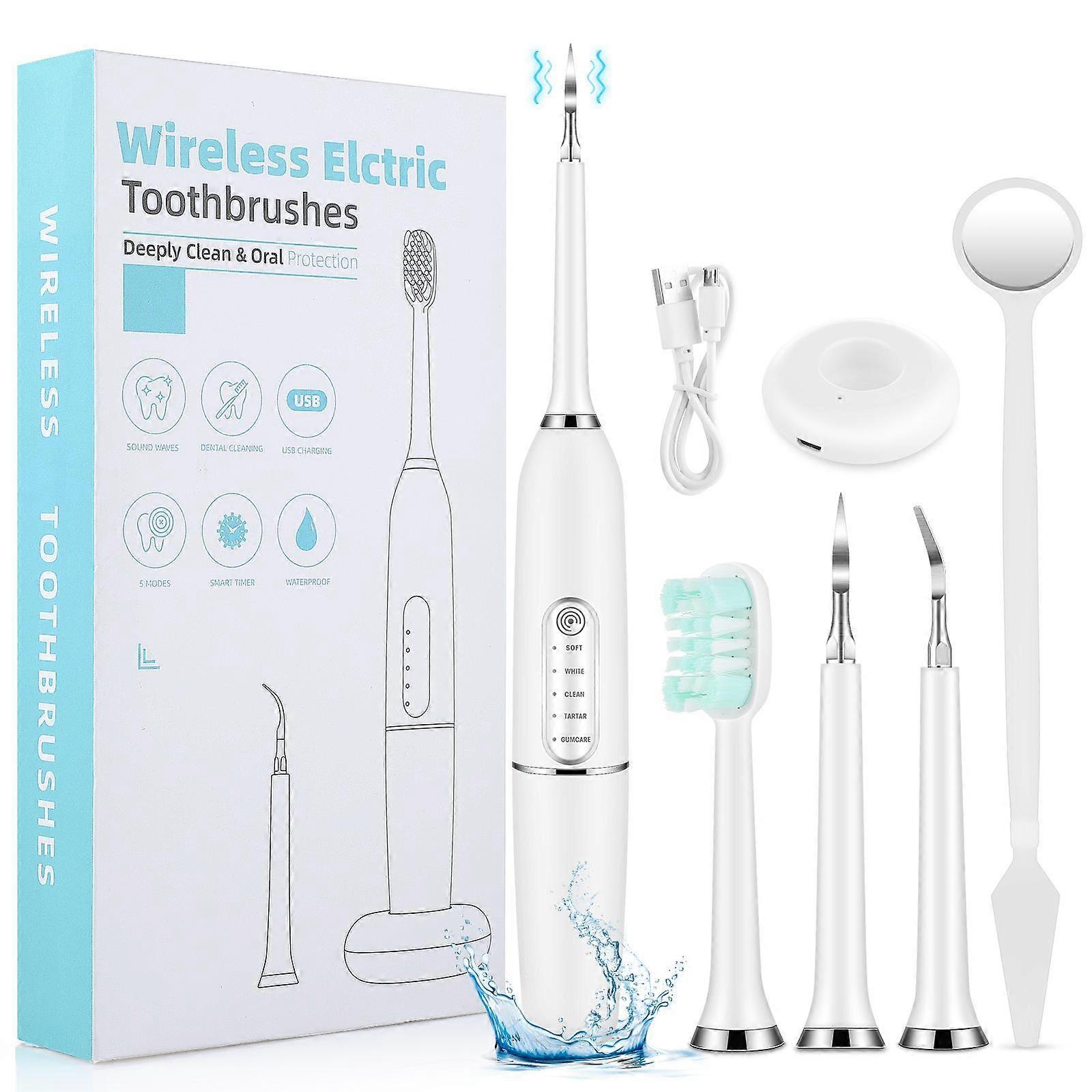 Electric Dental Calculus Remover Dental Scaler Tooth Cleaner Oral Remove Tartar Scaler Irrigator Calculus Stains Teeth Whitening