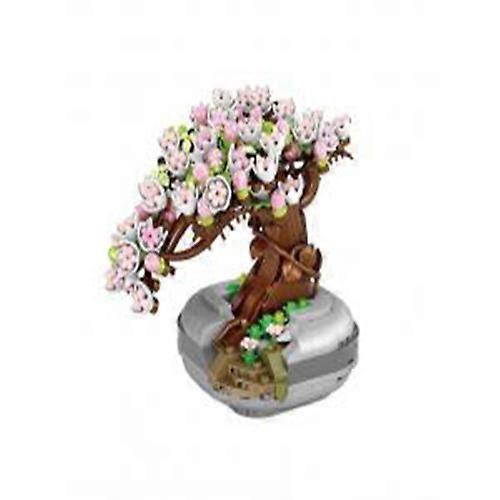 Cherry Blossom Tree Building Blocks Sets, Potted Kit