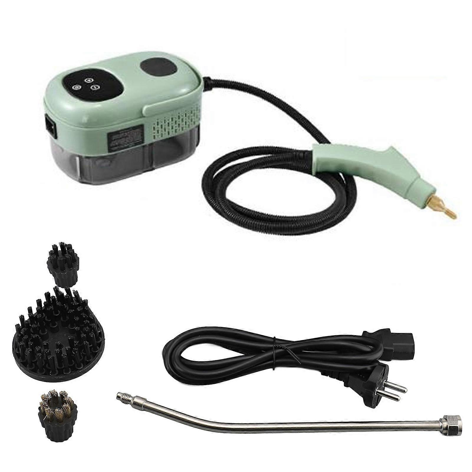 2500W Steam Cleaner High Pressure and High Temp 6 Speeds Handheld Steam Cleaner Steam Cleaning Machine with Smart Touch Screen EU Plug 220V