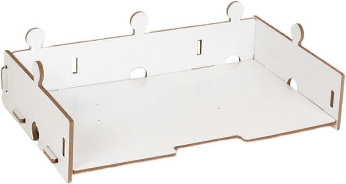 Wooden Shelf for Storage, Stackable Wooden Bookcase, Office Shelf