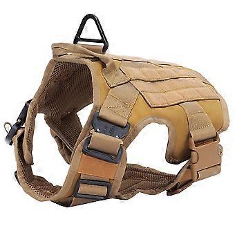 Dog Harness Military No Pull Pet Harness Vest for Medium Large Dogs Training HikingM