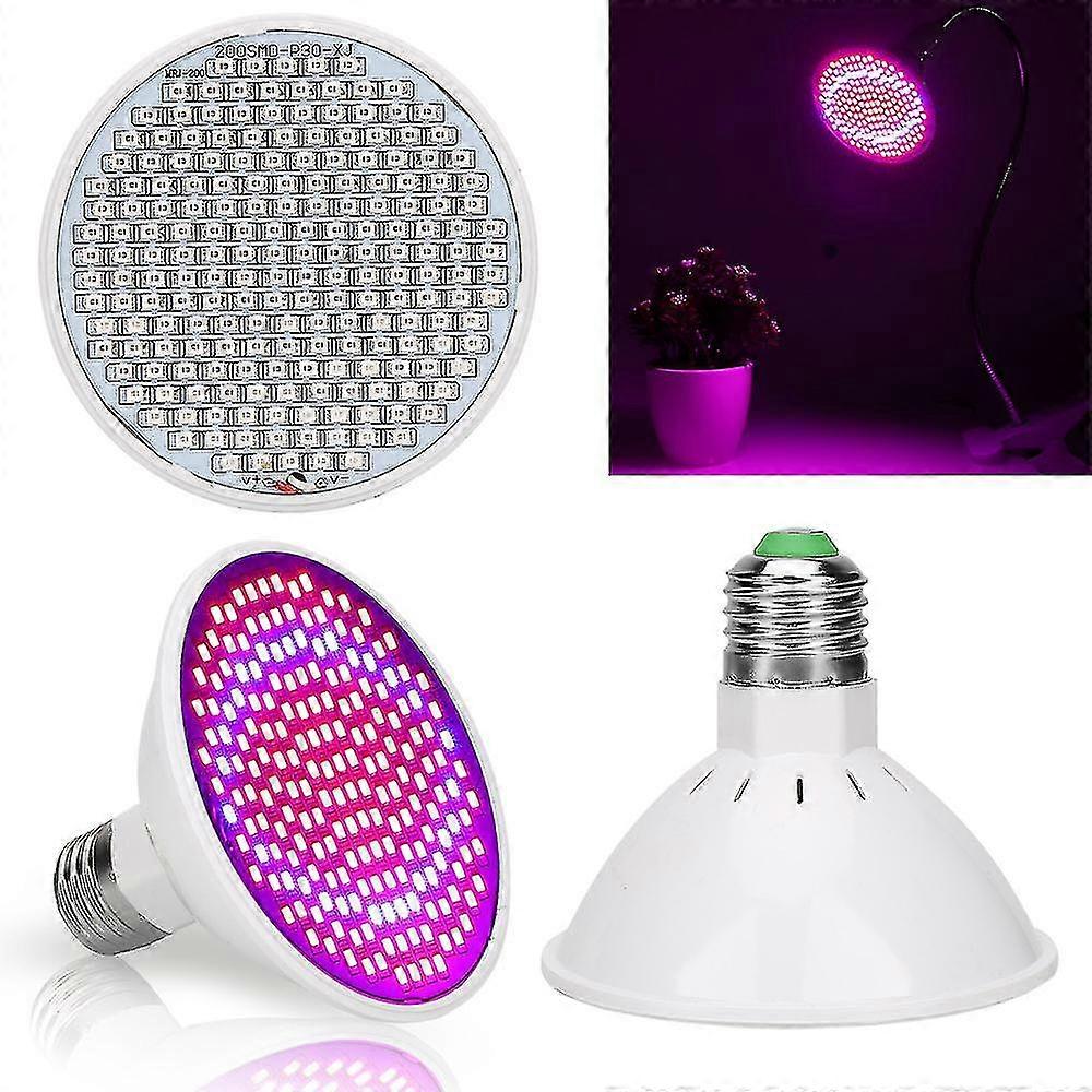 Led växa glödlampa för inomhusväxter Full spectrum Växthus växter lampa