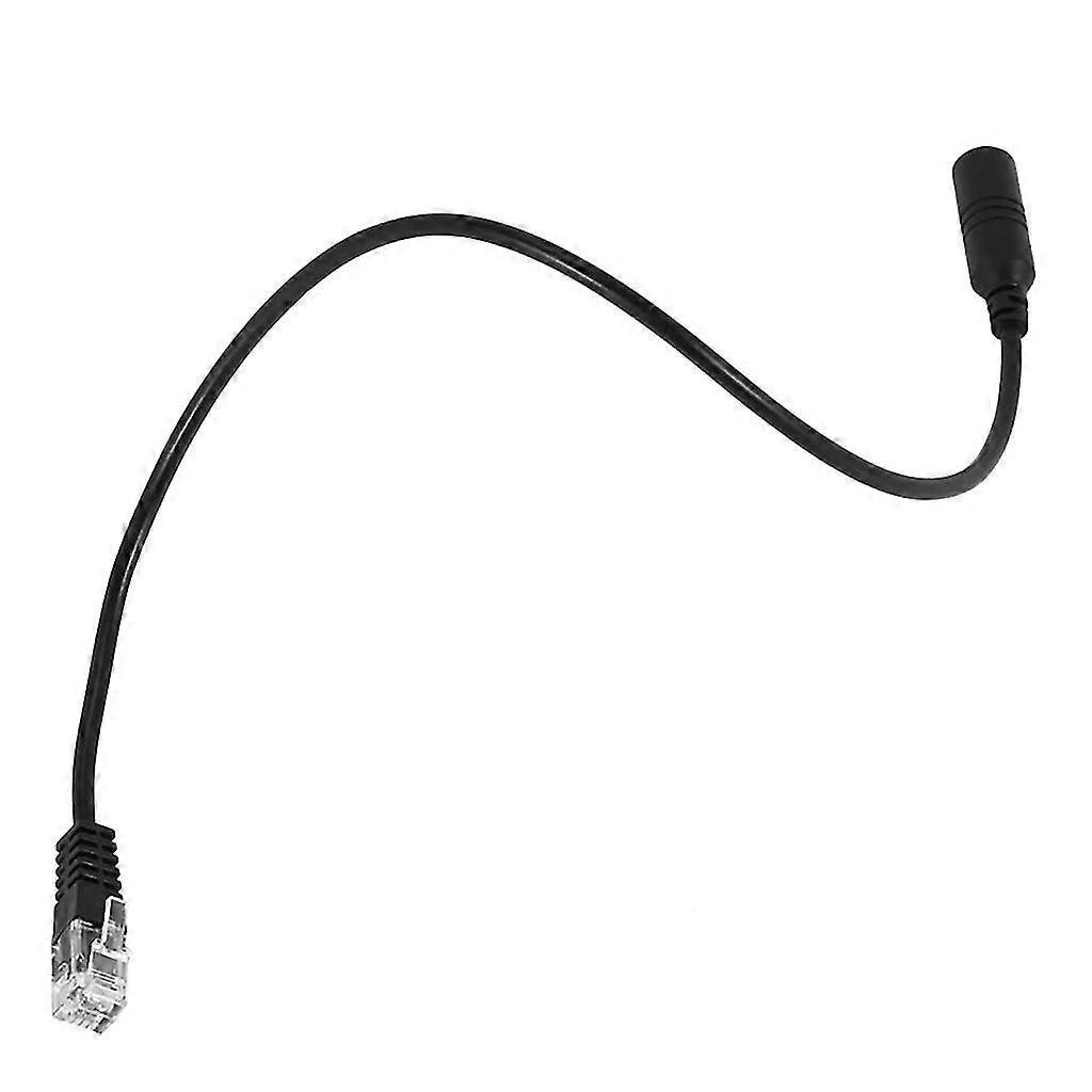 Headset Adapter 3.5mm Phone Headset To Rj9 Adapter Cable Easy Setup Wire