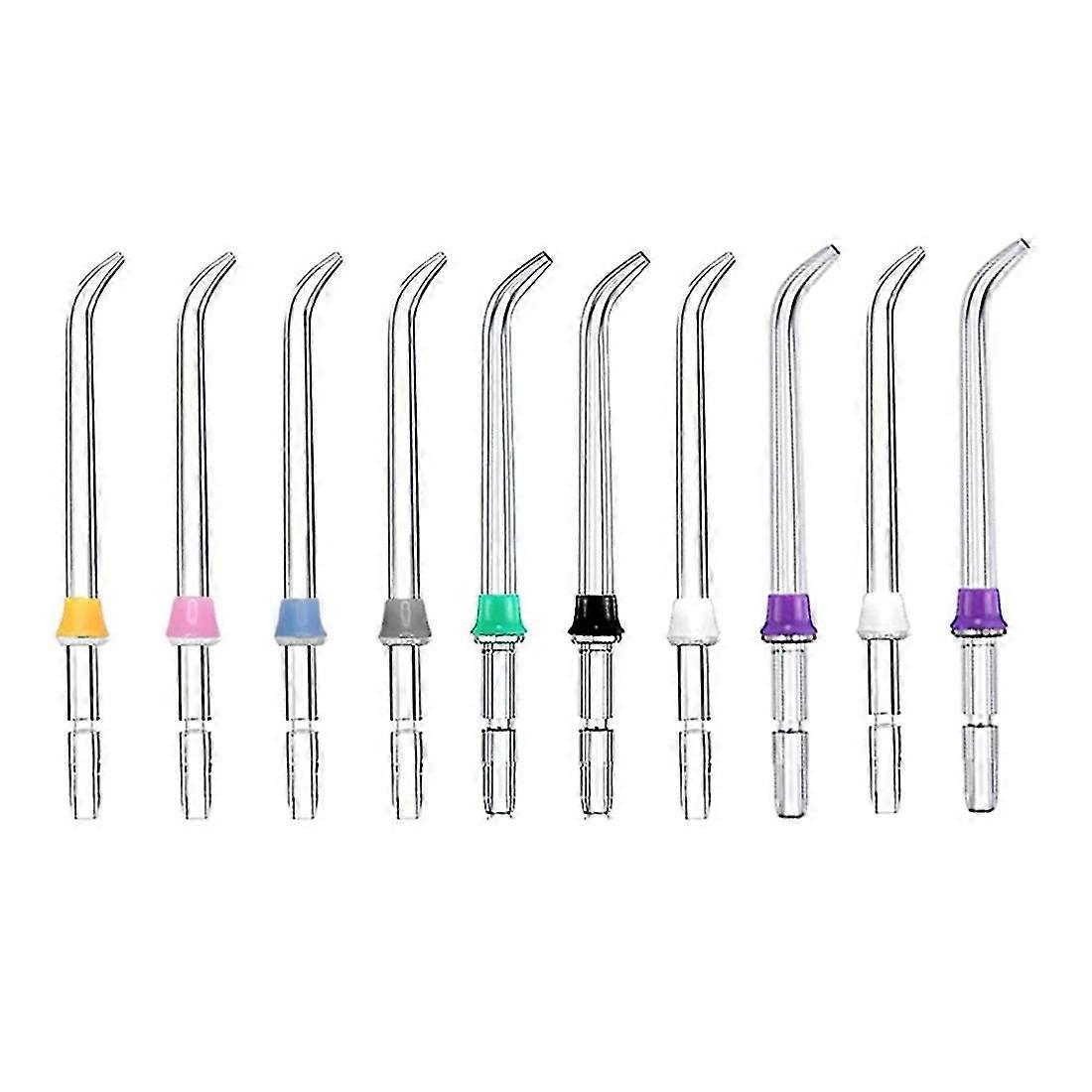 10pcs Replacement Classic Jet Tips Compatible For Water Flossers And Irrigators
