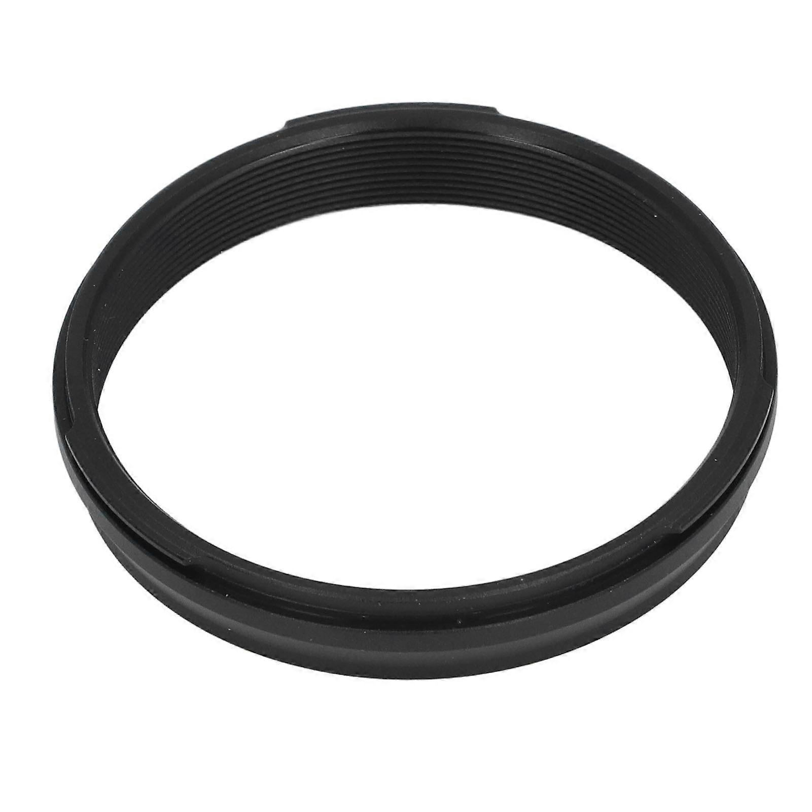 49mm Lens Adapter Ring, Metal Step Up Filter Adapter Ring for Fujifilm X100V X100VI X100F X100 X100T X100S X70 Camera Lens, Black