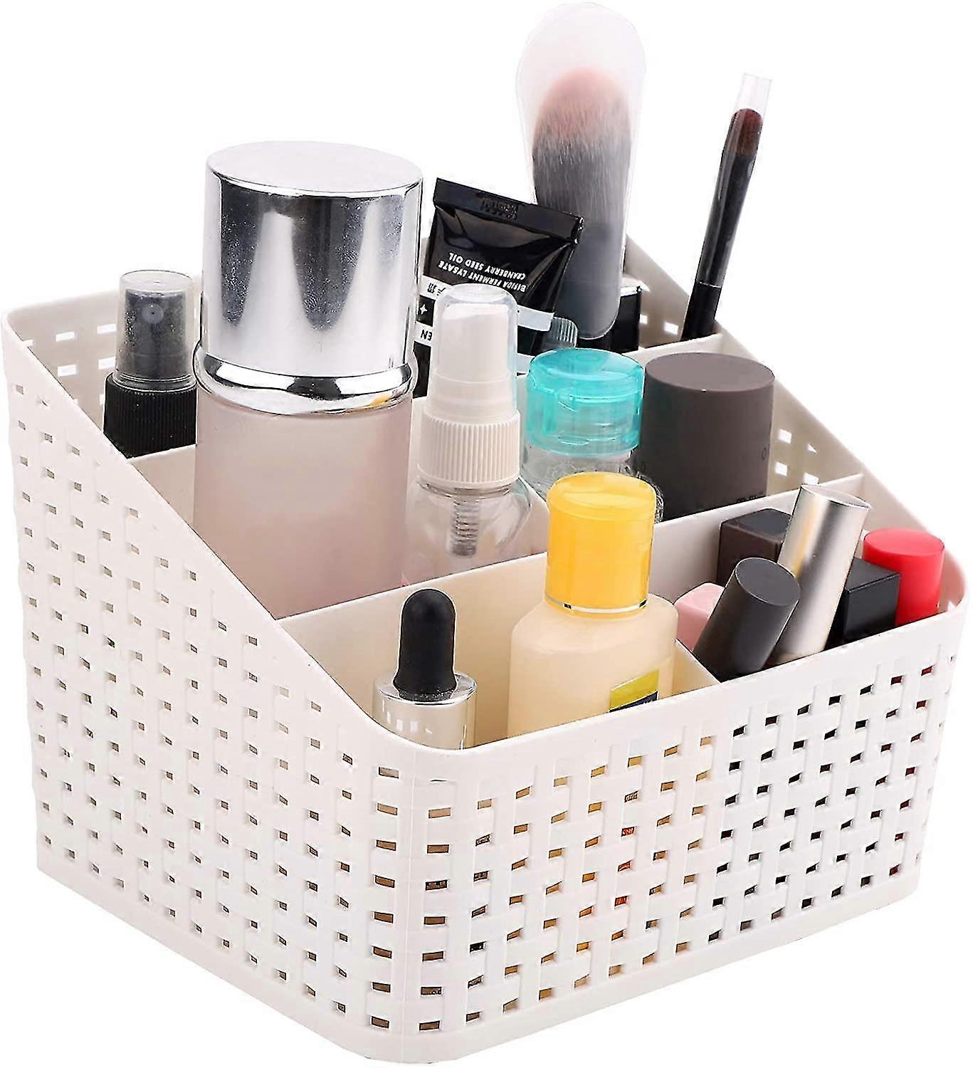 office cosmetic storage compartments