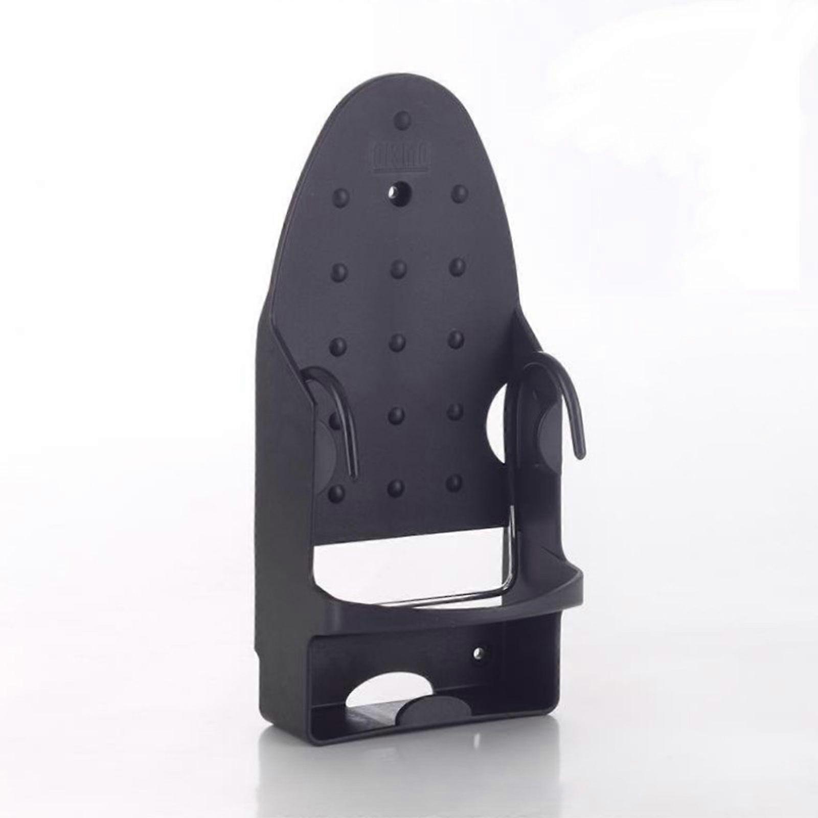 Ironing Board Hanger Wall Mount, Iron Organizer, Ironing Board Storage Organizer Shelf with Removable Hooks for Home