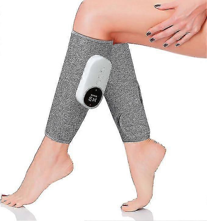 Leg Massager - Calf Massager For Circulation And Pain Relief,3 Intensity Levels, 3 Modes, Heat Function, Type-c Rechargeable, 1pack-hhny