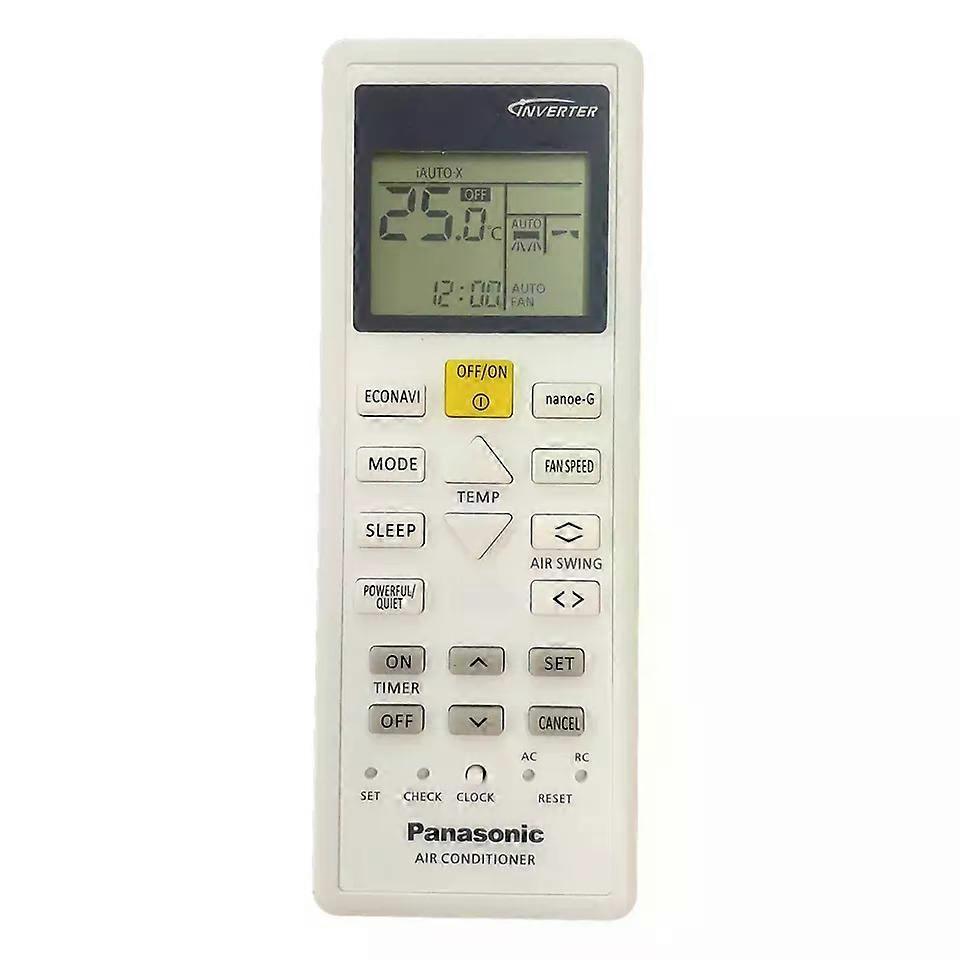 New Remote For Panasonic AC A75C00370 A75C12670 A75C03420 A75C00510 A75C01990