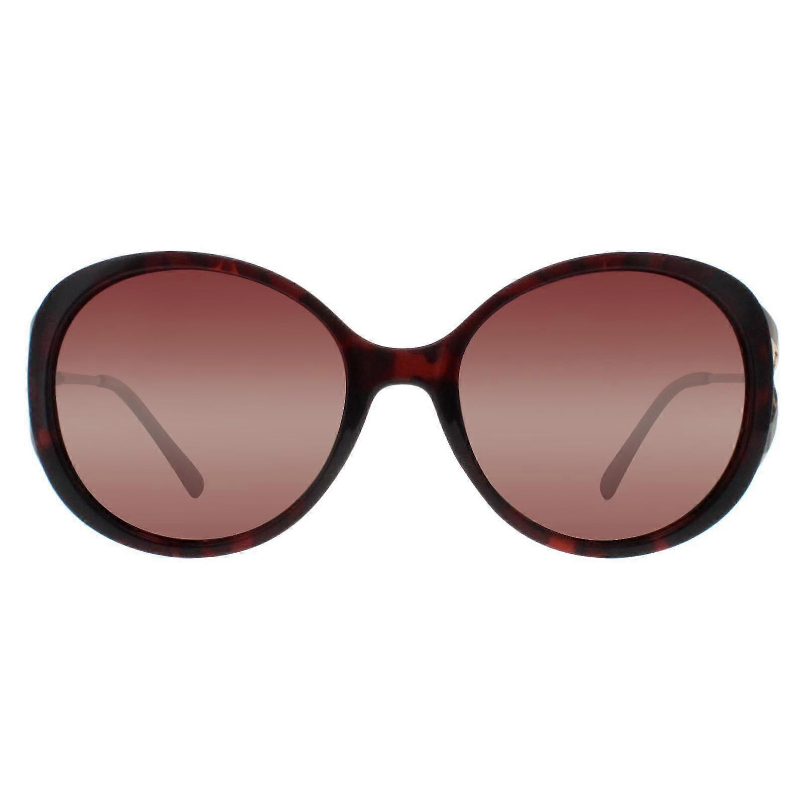 INVU Sunglasses B2117 B Demi Gold Brown Tortoise Brown Polarized