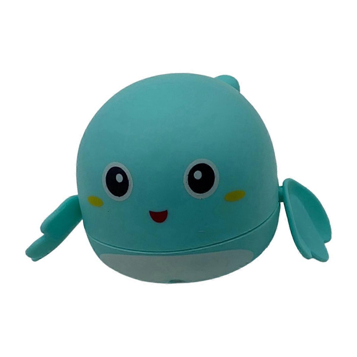 Bathing and Water Playing Toys, Swimming Toys, Floating Clockwork Toys Dolphin Green