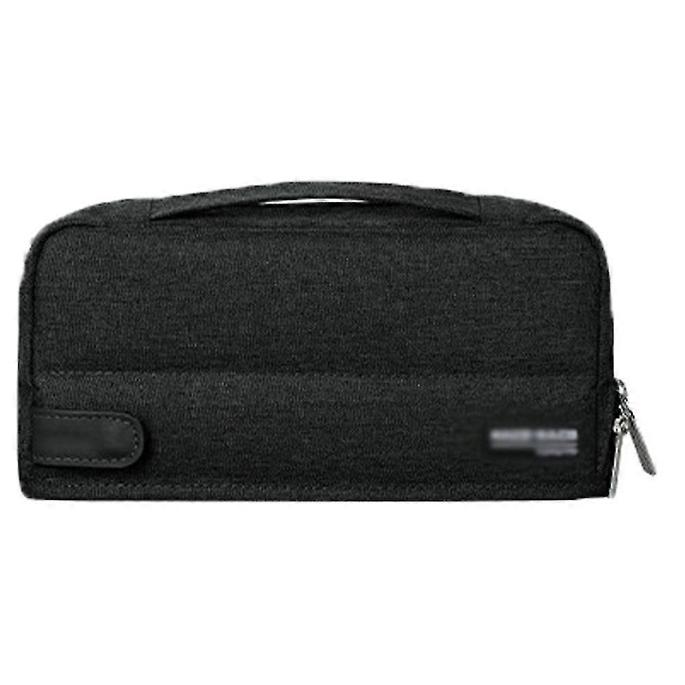 Fountain Pen Case Gray, Waterproof Canvas Pen Holder Display Pouch Bag