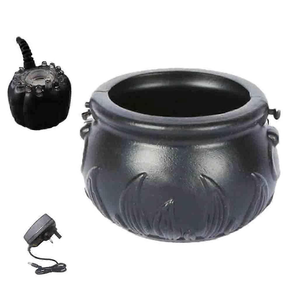 Mist Maker LED Halloween witch barrel smoke machine atomizing head pumpkin fog Maker scene layout
