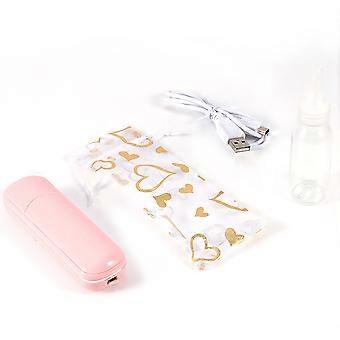 1Pc Fashinable Portable Handy Facial Steamer Moisturizing Atomization Nano Mist Spray Pink