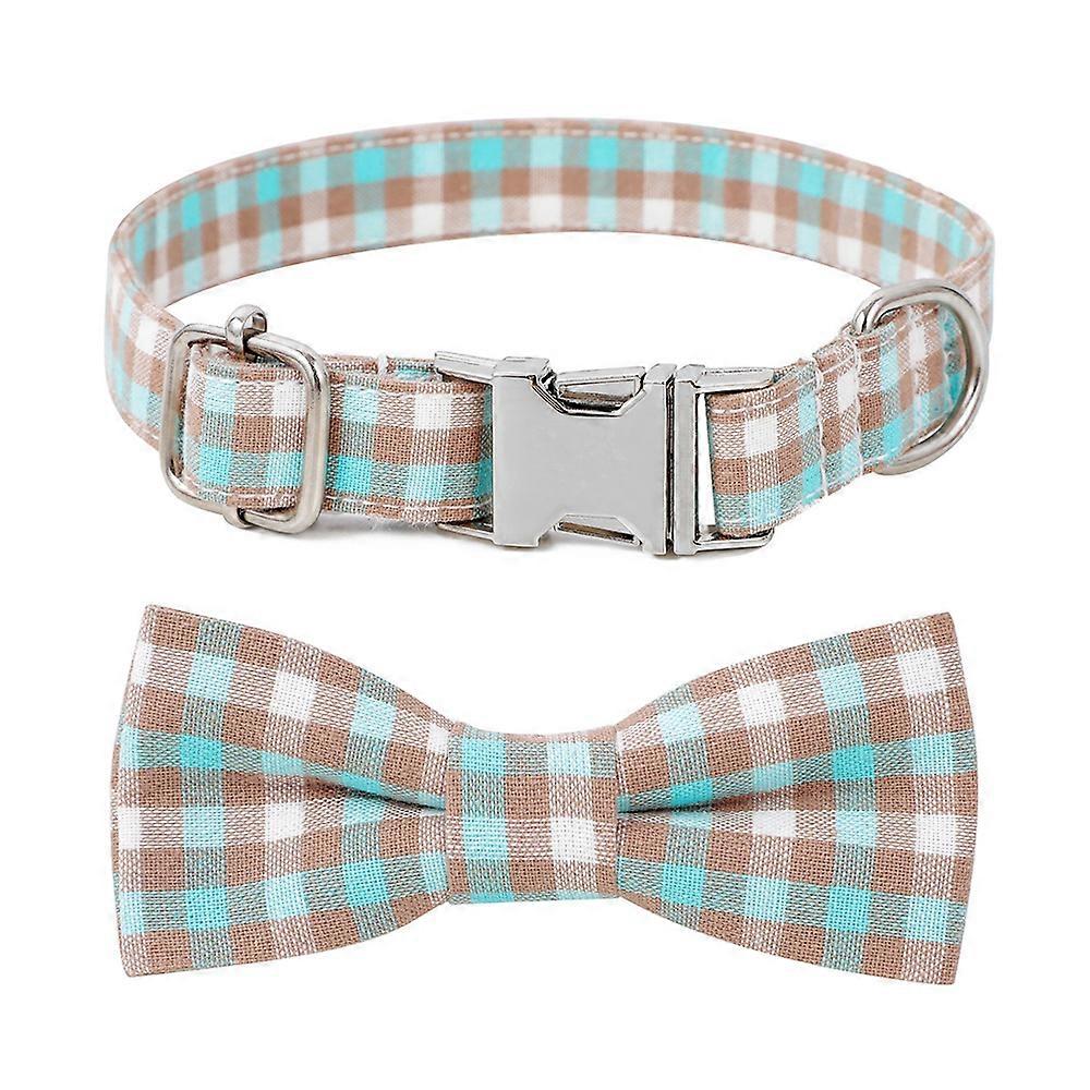 Dog collar, bow tie, durable, metal buckle